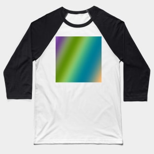 BLUE GREEN YELLOW ABSTRACT TEXTURE Baseball T-Shirt